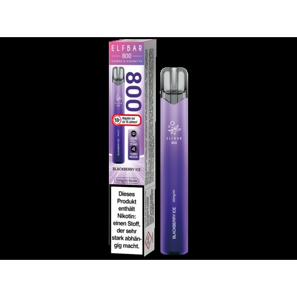 ElfBar 800 - Blackberry Ice