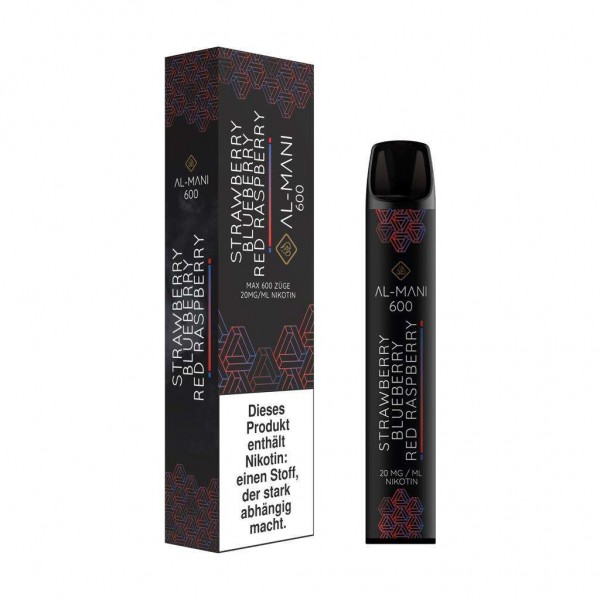 Al-Mani - Strawberry Blueberry Red Raspberry