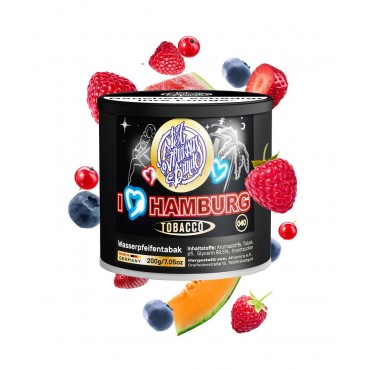 187 Shisha Tabak (200g) - I Love Hamburg