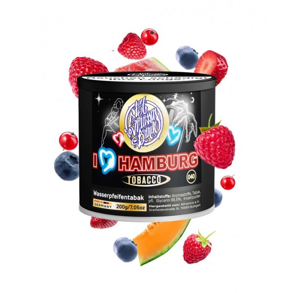 187 Shisha Tabak (200g) - I Love Hamburg