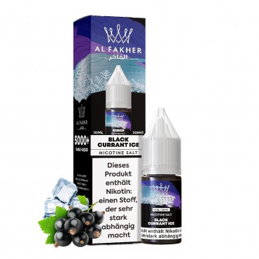 Al Fakher Liquid - Blackcurrant Ice