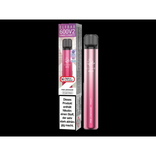 Elfbar V2 - Pink Lemonade 20 mg Einweg E-Zigarette