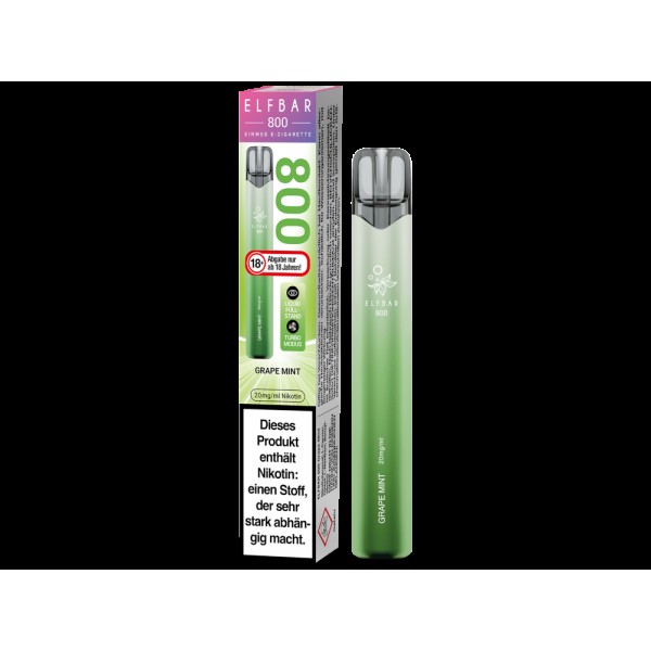 ElfBar 800 - Grape Mint