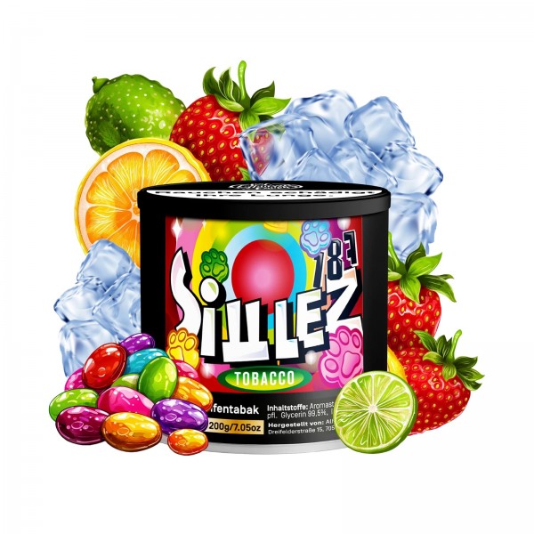 187 Shisha Tabak (200g) - Skittlez