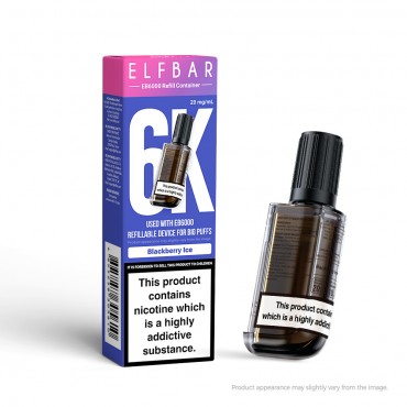 Elfbar 6000 Pods - Blackberry Ice