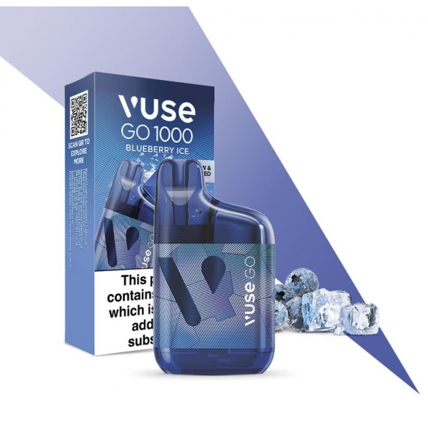 Vuse Go Box 1000 - Blueberry Ice