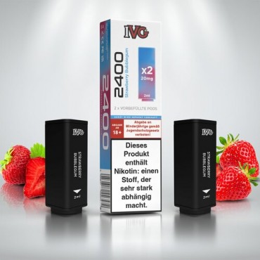 IVG 2400 - 4 Pod System - Strawberry Bubblegum
