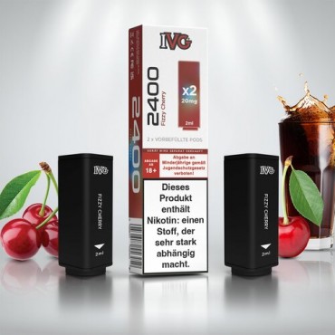 IVG 2400 - 4 Pod System - Fizzy Cherry