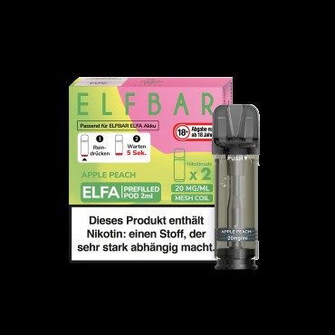Elfa Pod - Apple Peach