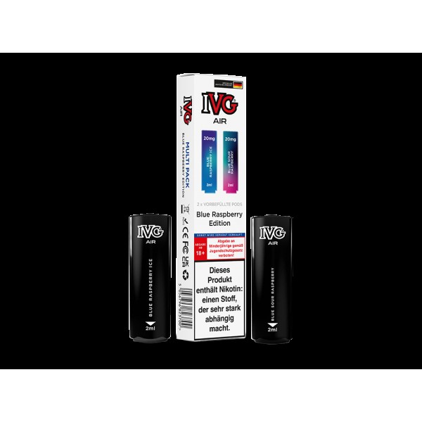 IVG Air (Multi-Flavour) - Blue Raspberry Edition
