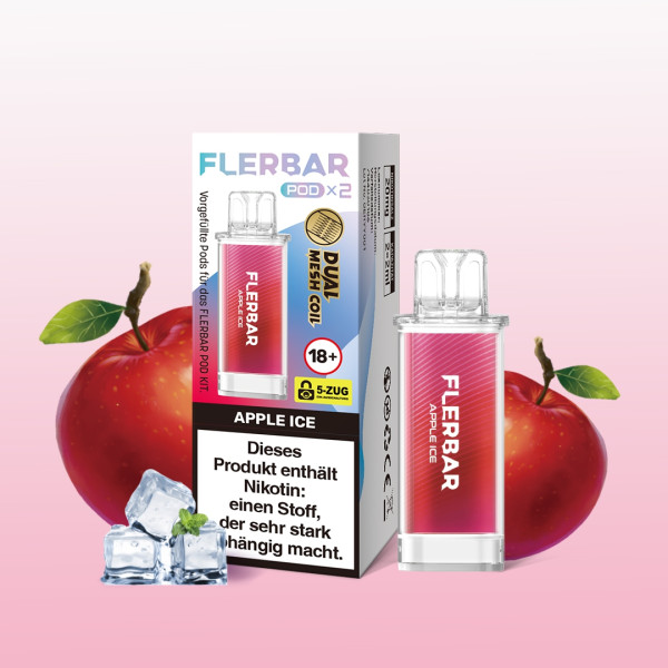 Flerbar POD (2stk) - Apple Ice