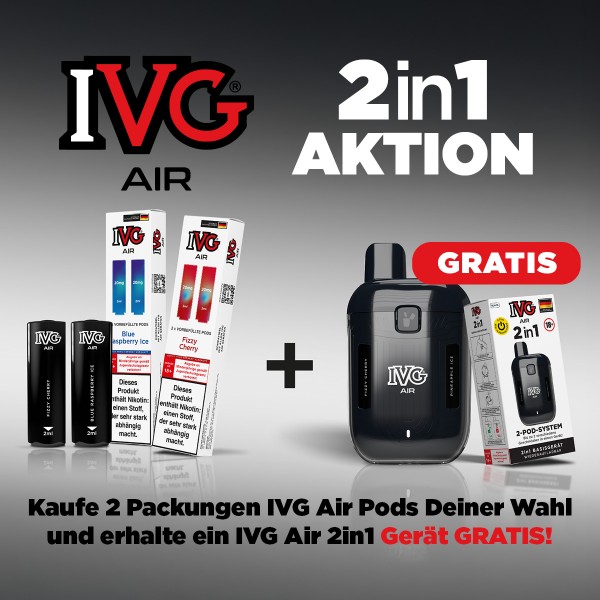 IVG Air 2in1 AKTION - Kauf 2 Erhalte 1 Gerät Gratis
