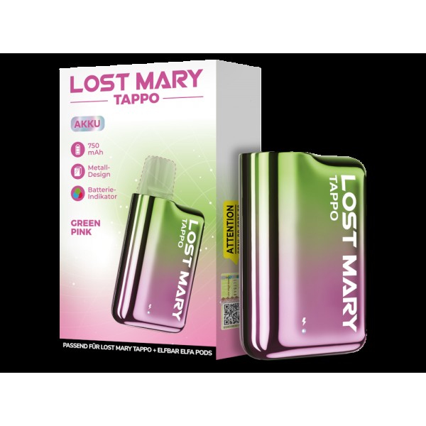 Lost Mary Tappo Akku - Grün-Pink