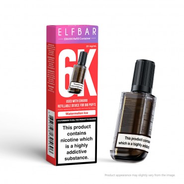 Elfbar 6000 Pods - Watermelon Ice