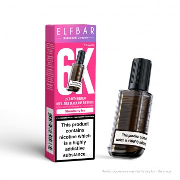 Elfbar 6000 Pods - Strawberry Ice