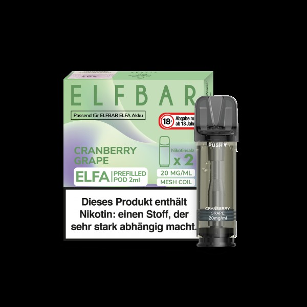 Elfa Pod - Cranberry Grape