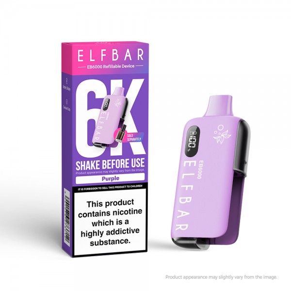 Elfbar 6000 Pod System - Grape