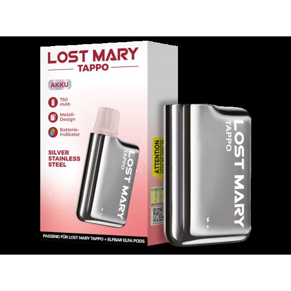 Lost Mary Tappo Akku - Silber
