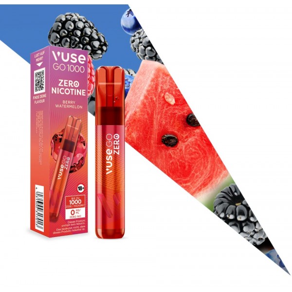 Vuse Go - Berry Watermelon 1000 NIKOTINFREI