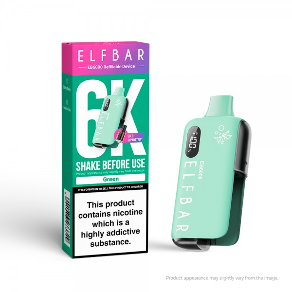 Elfbar 6000 Pod System - Green