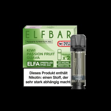 Elfa Pod - Kiwi Passion Fruit Guave