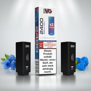 IVG 2400 - 4 Pod System - Blueberry Fusion