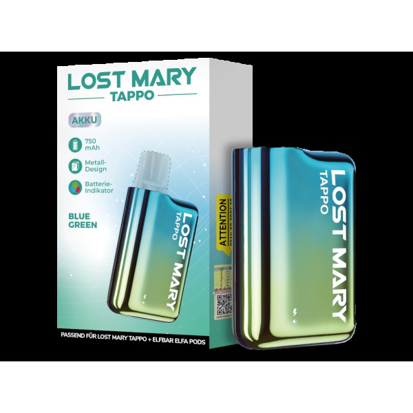 Lost Mary Tappo Akku - Blau-Grün