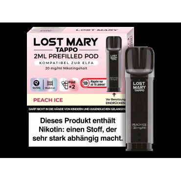 Lost Mary Tappo POD 2x - Peach Ice