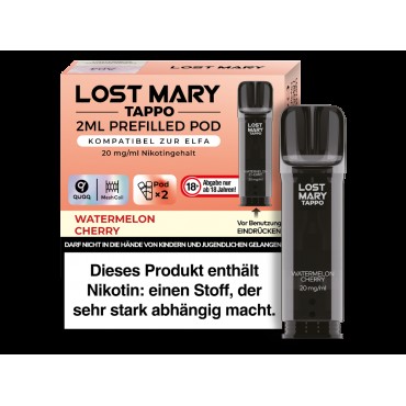 Lost Mary Tappo POD 2x - Watermelon Cherry