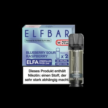 Elfa Pod - Blueberry Sour Raspberry