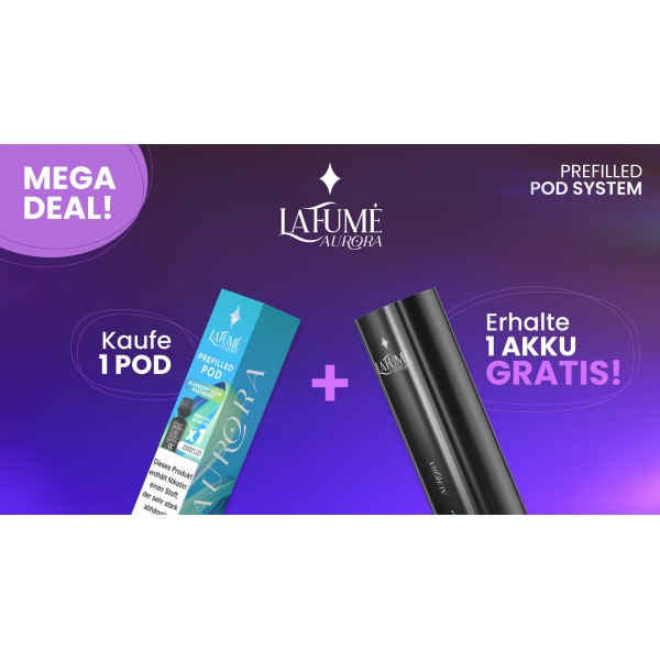 La Fume Aurora Pod + Gratis AKKU