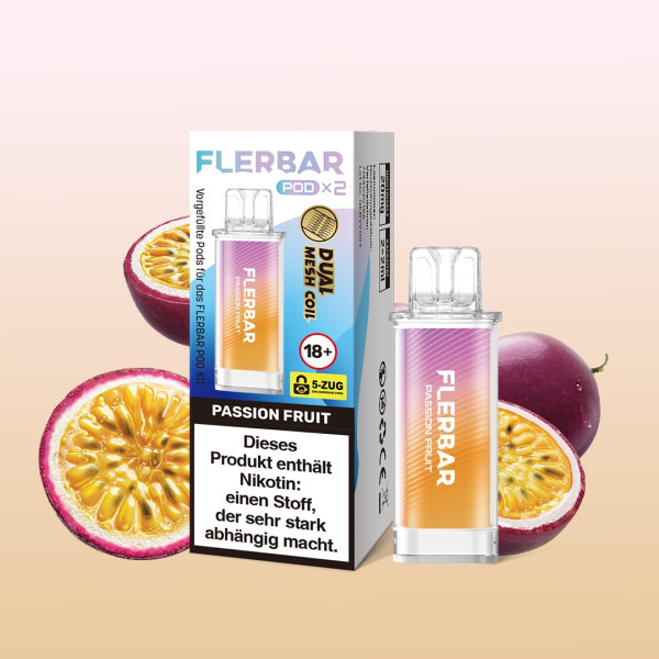 Flerbar POD (2stk) - Passion Fruit