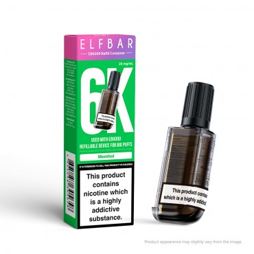 Elfbar 6000 Pods - Menthol