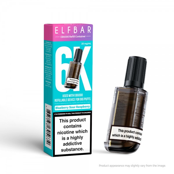 Elfbar 6000 Pods - Blueberry Sour Raspberry
