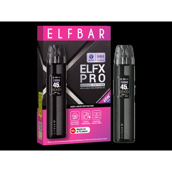 Elfbar Elfx Pro - Black