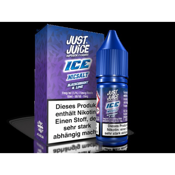 Just Juice - Blackcurrant & Lime Ice
