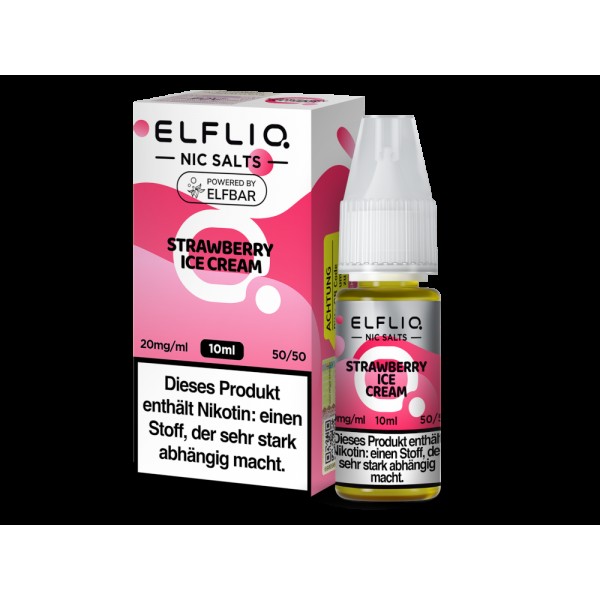 ElfLiq - Strawberry Ice Cream