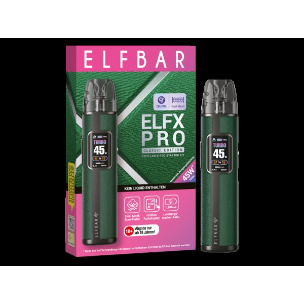 Elfbar Elfx Pro - Grün