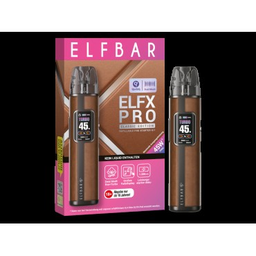 Elfbar Elfx Pro - Braun