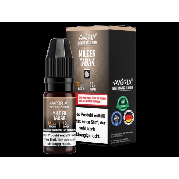 Avoria - Milder Tabak