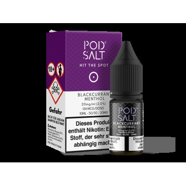 Pod Salt - Blackcurrant Menthol