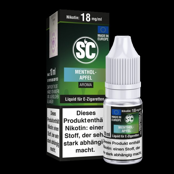 SC Liquid Menthol Apfel 10 ml