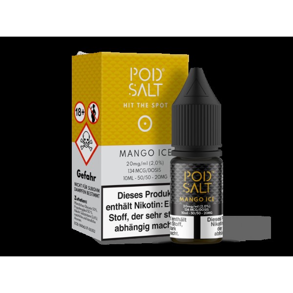 Pod Salt - Mango Ice