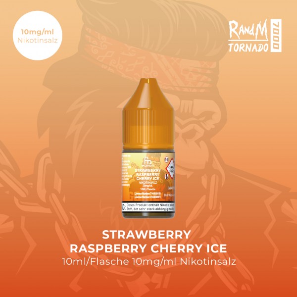 RandM Tornado - Strawberry Raspberry Cherry Ice