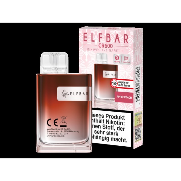 ELF BAR CR600 - Apple Peach