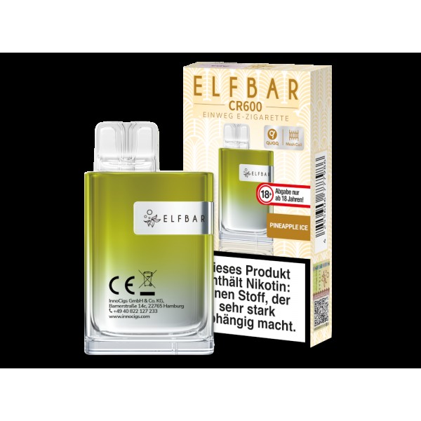 ELF BAR CR600 - Pineapple Ice